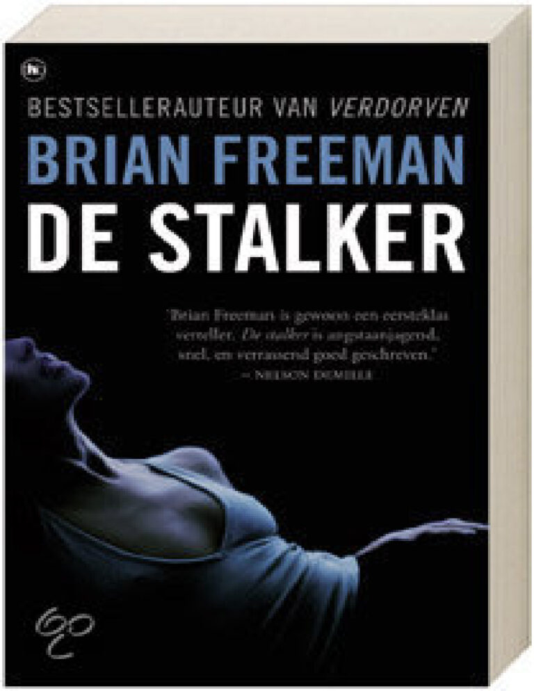 De Stalker Dutch Edition Brian Freeman Kitap Kapağı