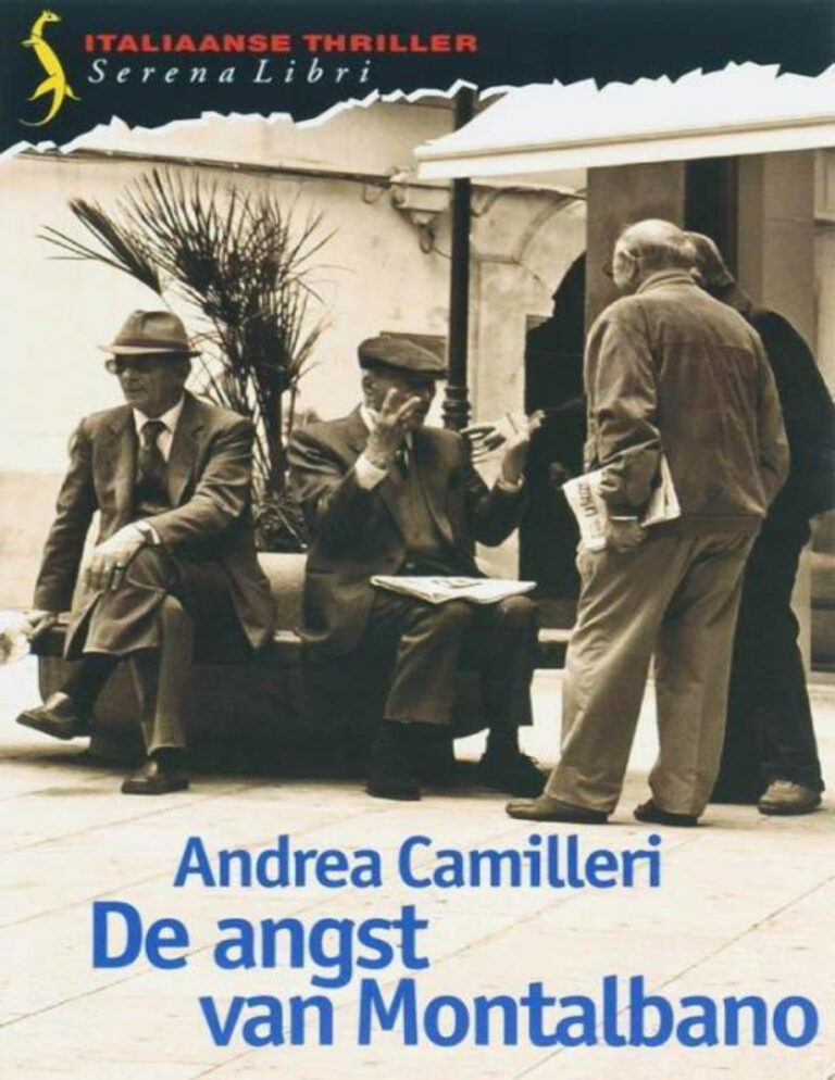 De angst van Montalbano Dutch Edition Andrea Camilleri Kitap Kapağı