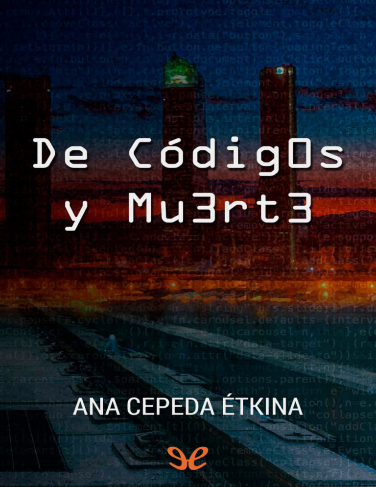 De codigos y muerte Spanish Edition Ana Cepeda Etkina Kitap Kapağı