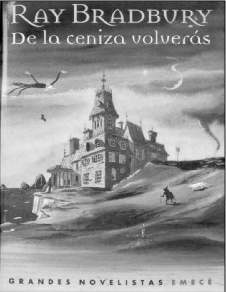 De la ceniza volveras Bradbury Ray Kitap Kapağı