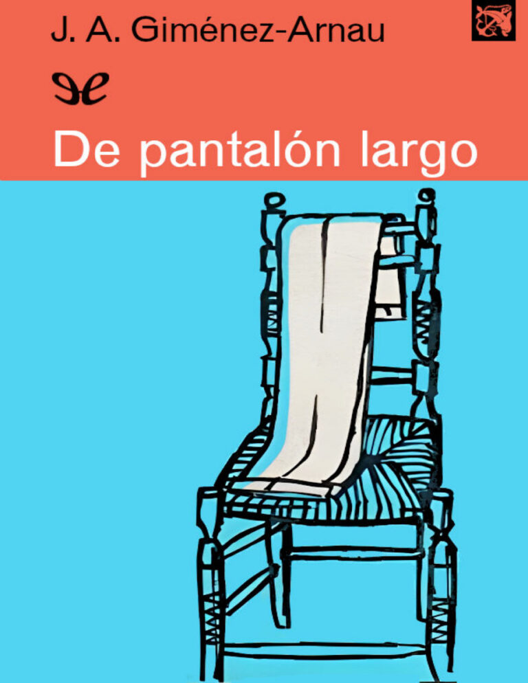 De pantalon largo Spanish Edition Jose Antonio Gimenez Arnau Kitap Kapağı
