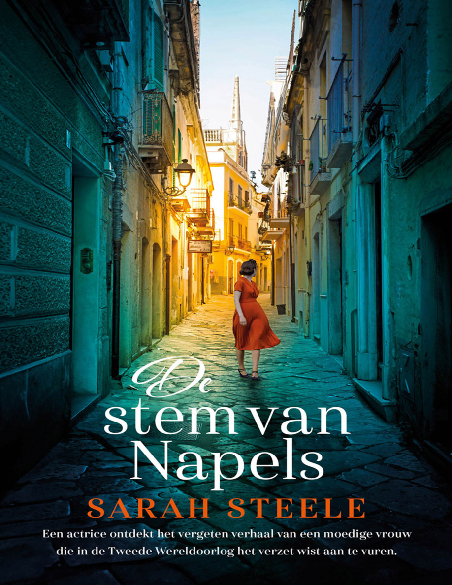De stem van Napels Dutch Edition Sarah Steele Kitap Kapağı