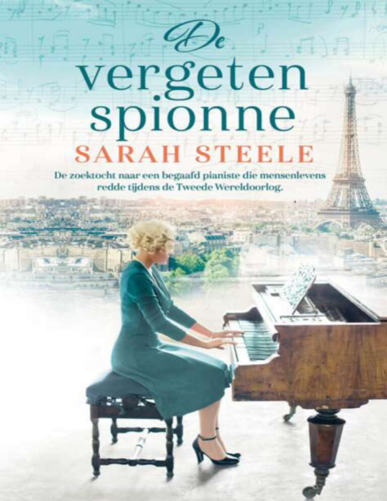 De vergeten spionne Sarah Steele Kitap Kapağı