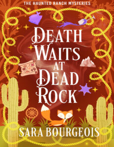 Death Waits at dead Rock Sara Bourgeois Kitap Kapağı