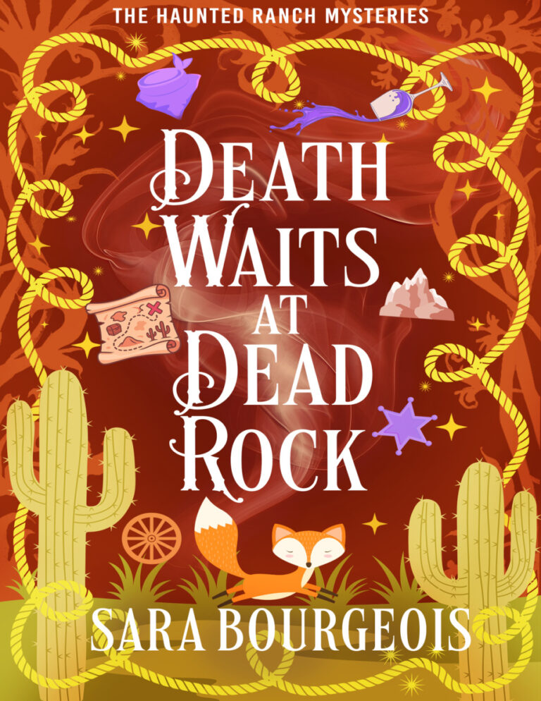 Death Waits at dead Rock Sara Bourgeois Kitap Kapağı
