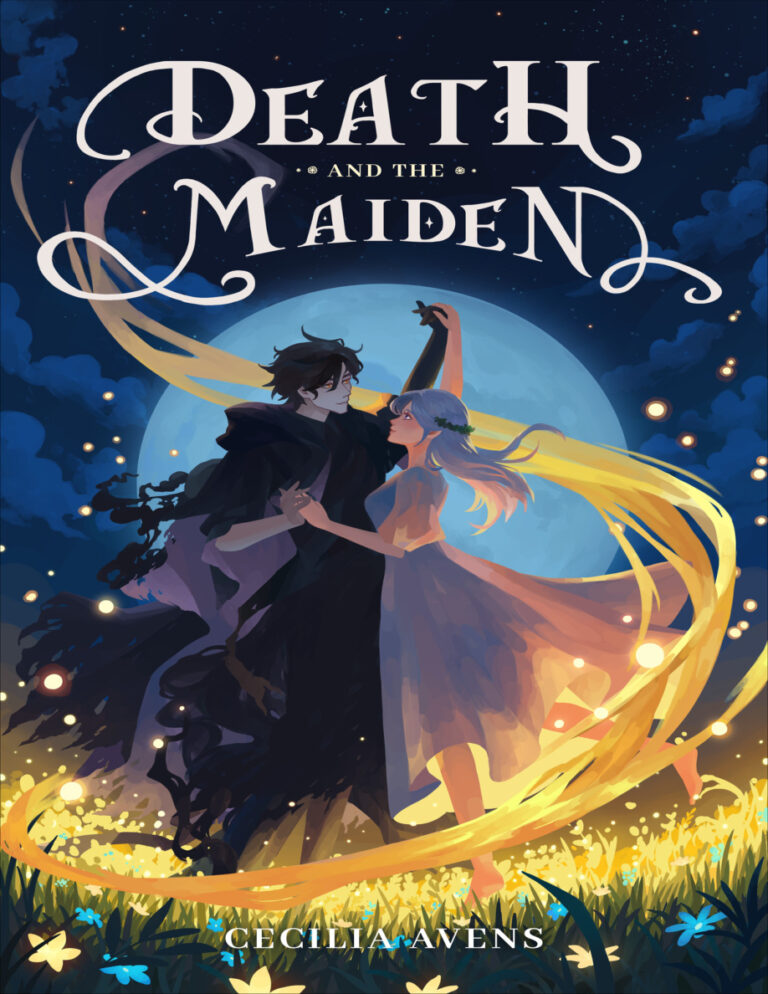 Death and The Maiden Cecilia Avens Kitap Kapağı