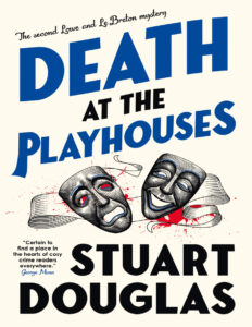 Death at the Playhouses Stuart Douglas Kitap Kapağı