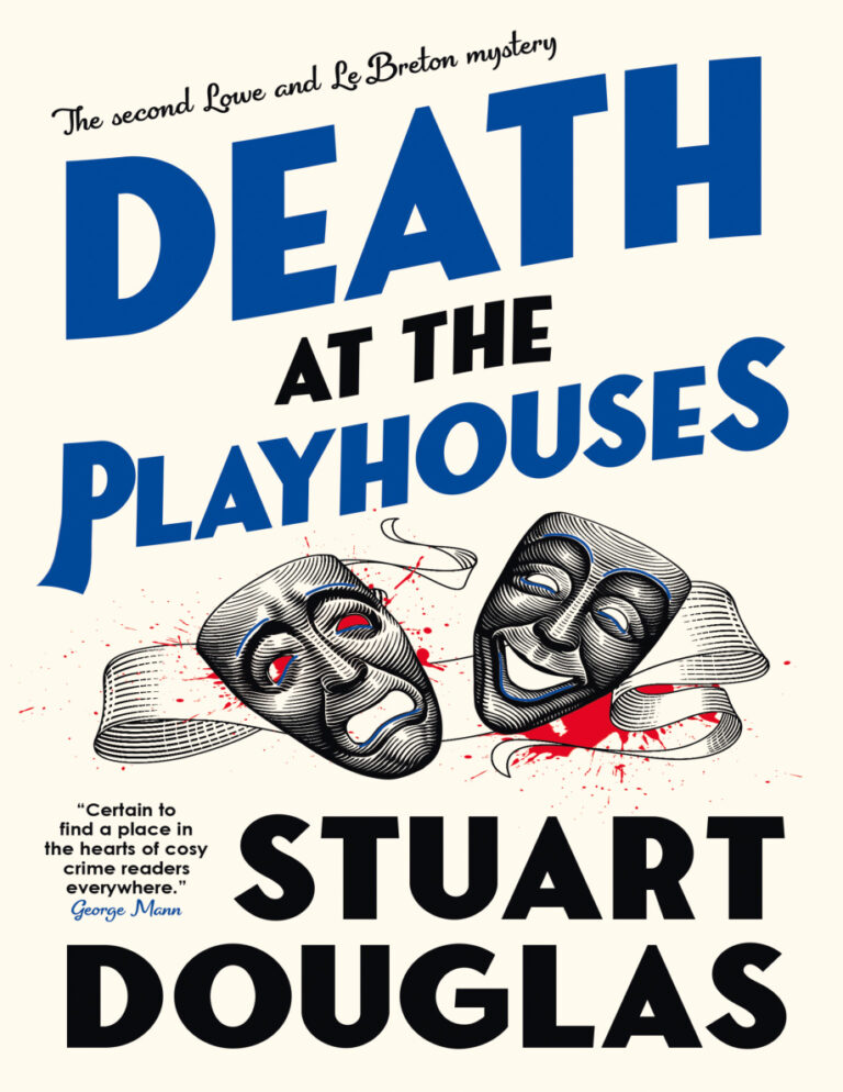 Death at the Playhouses Stuart Douglas Kitap Kapağı