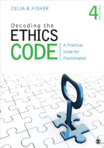 Decoding the Ethics Code Celia B Fisher Kitap Kapağı