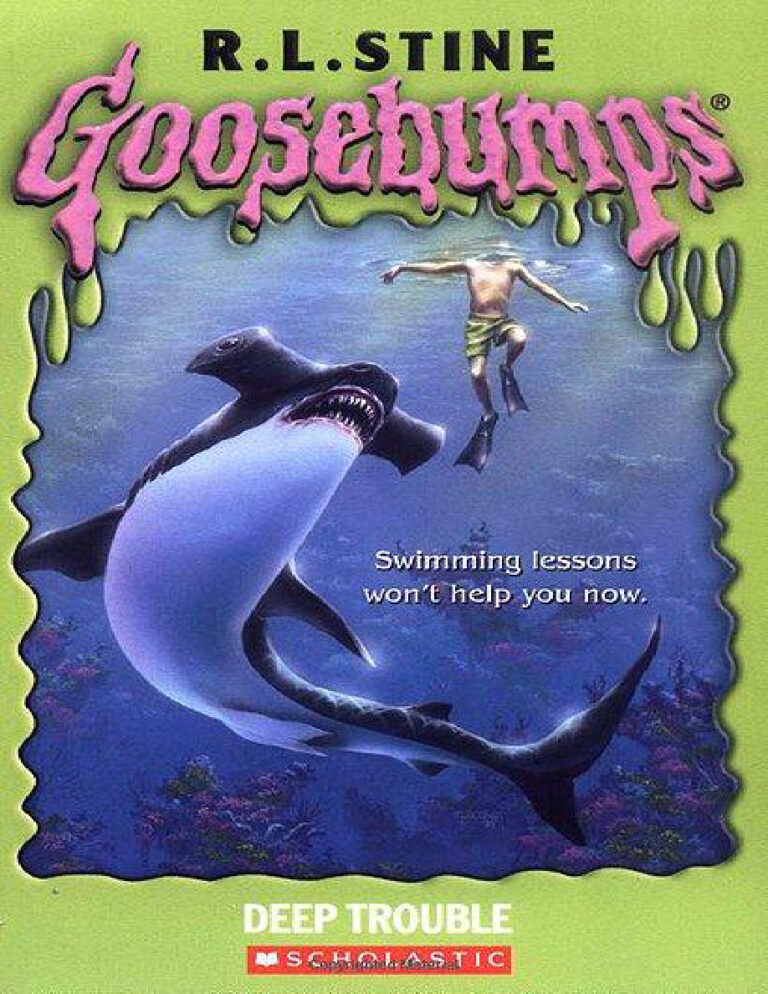 Deep Trouble Goosebumps 19 RL Stine Kitap Kapağı
