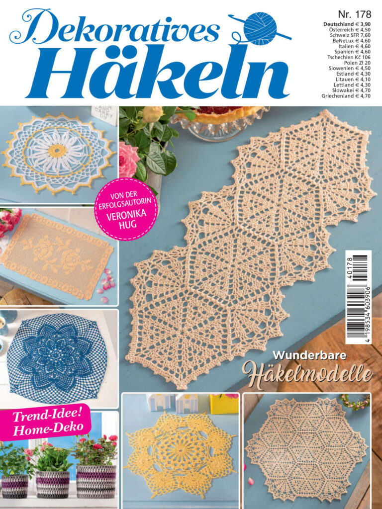 Dekoratives Hakeln Nr178 2024 GER Dekoratives Hakeln Kitap Kapağı