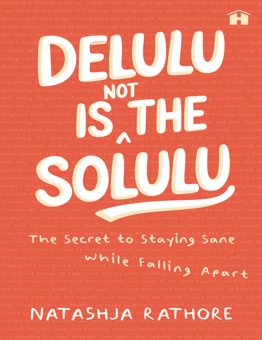 Delulu Is Not the Solulu Nathashja Rathore Kitap Kapağı
