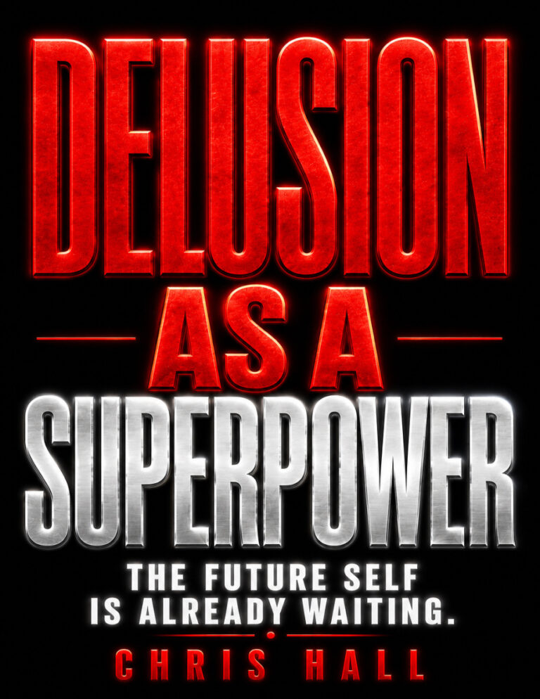 Delusion as a Superpower Chris Hall Kitap Kapağı