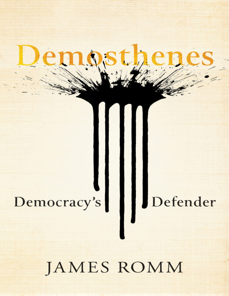 Demosthenes Democracys Defender James Romm Kitap Kapağı