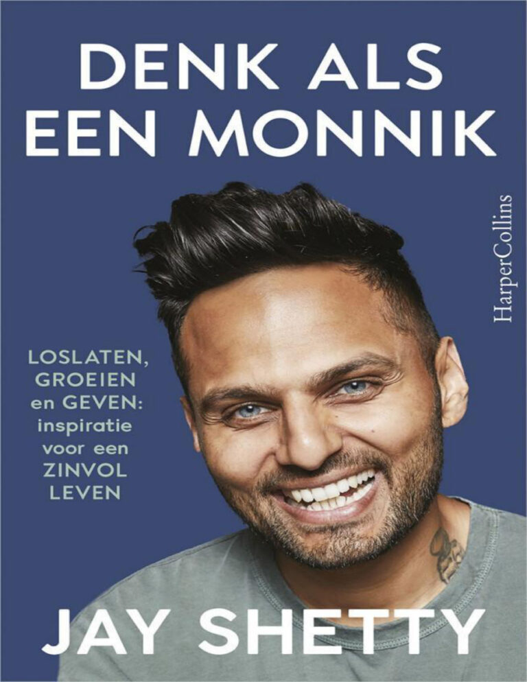 Denk als een monnik Dutch Edition Jay Shetty Kitap Kapağı