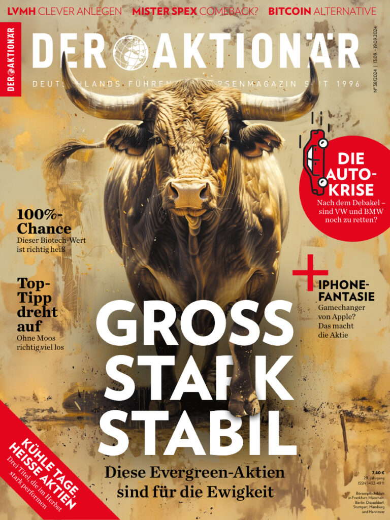 Der Aktionar 13 September 2024 GER Der Aktionar Kitap Kapağı