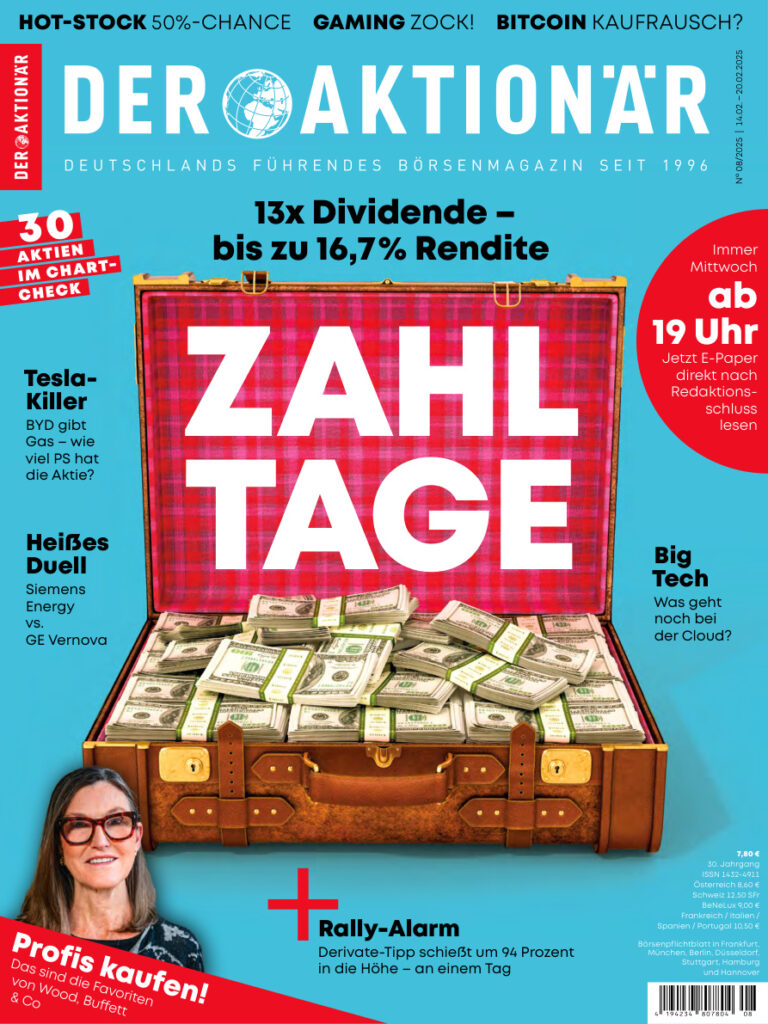 Der Aktionar 14 Februar 2025 GER Der Aktionar Kitap Kapağı