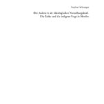 Der Andere in der ideologischen Vorstellungskraft German Edition Stephan Scheuzger Kitap Kapağı