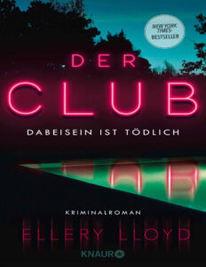 Der Club Dabeisein ist todlich German Edition Ellery Lloyd Kitap Kapağı