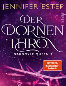Der Dornenthron German Edition Jennifer Estep Kitap Kapağı