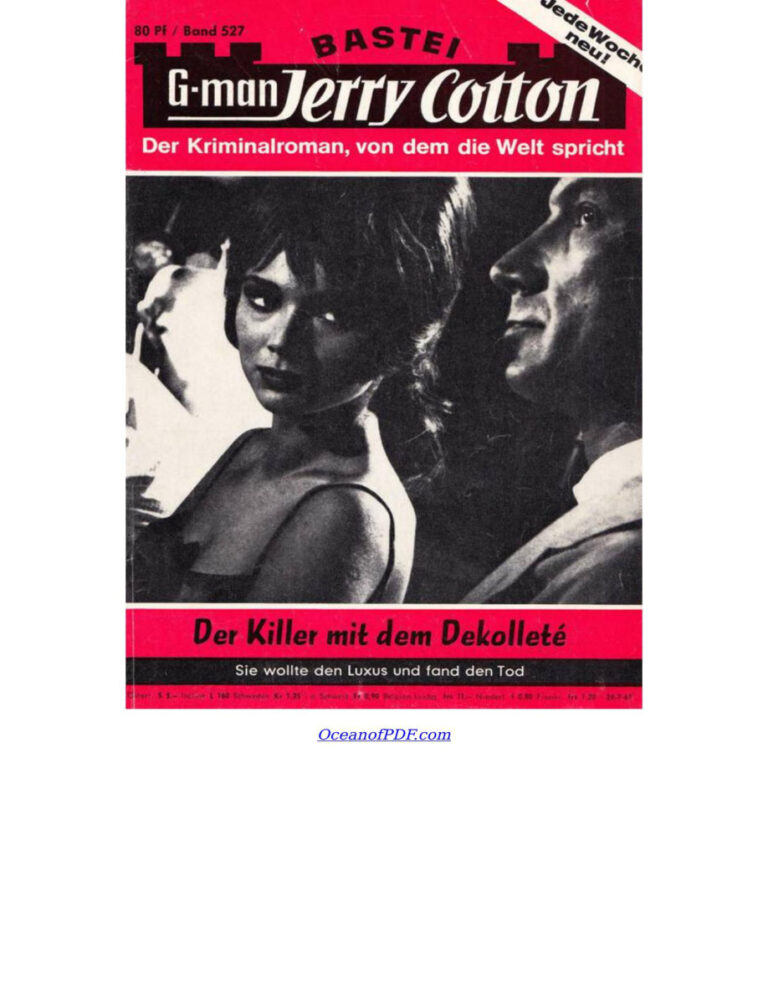 Der Killer mit dem Dekollete German Edition Jerry Cotton 527 Kitap Kapağı