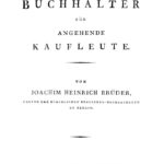Der Kleine doppelte Buchhalter fur angehende Kaufleute German Edition Joachim Heinrich Bruder Kitap Kapağı