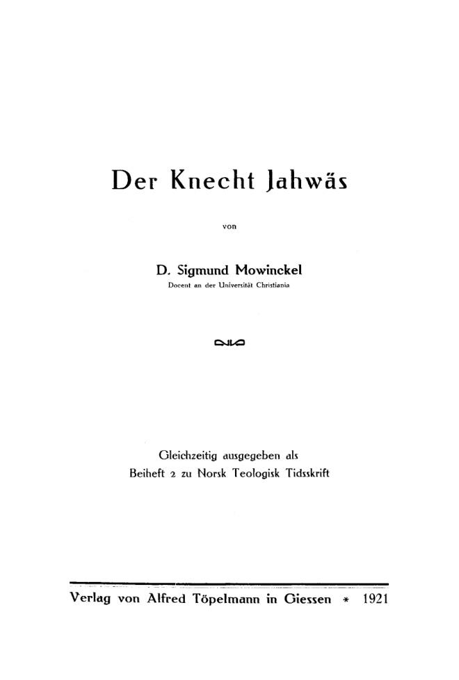Der Knecht Jahwas PDF Download