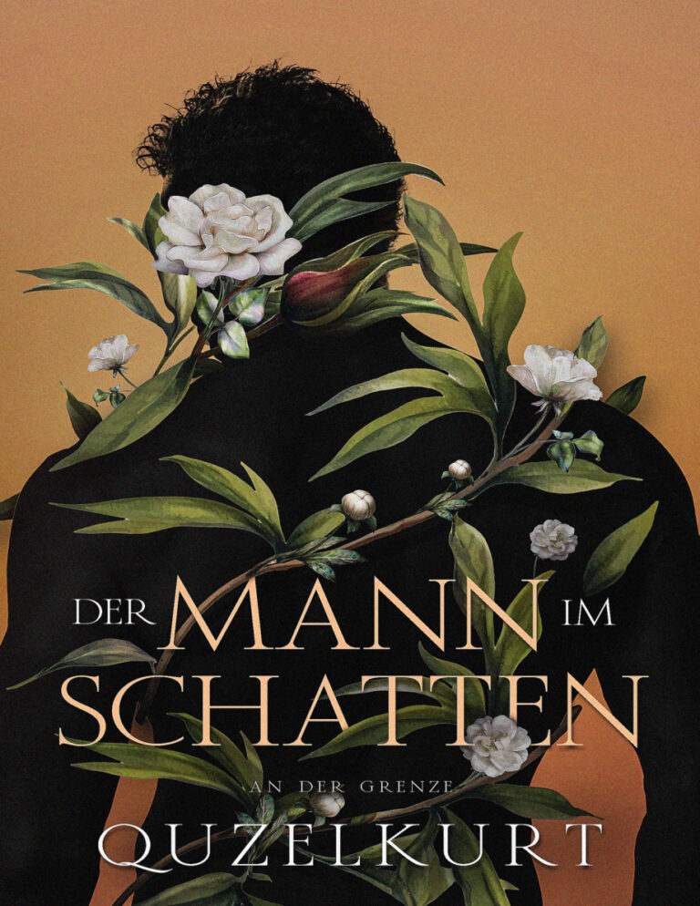 Der Mann im Schatten an der Grenze German Edition Quzelkurt Kitap Kapağı