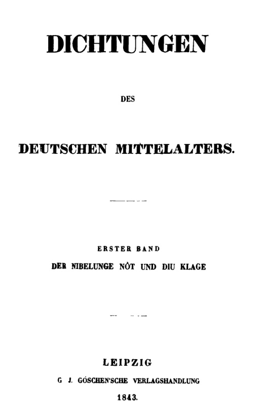 Der Nibelunge not und diu klage PDF Download