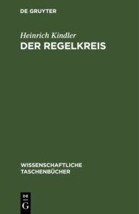 Der Regelkreis German Edition Heinrich Kindler Kitap Kapağı