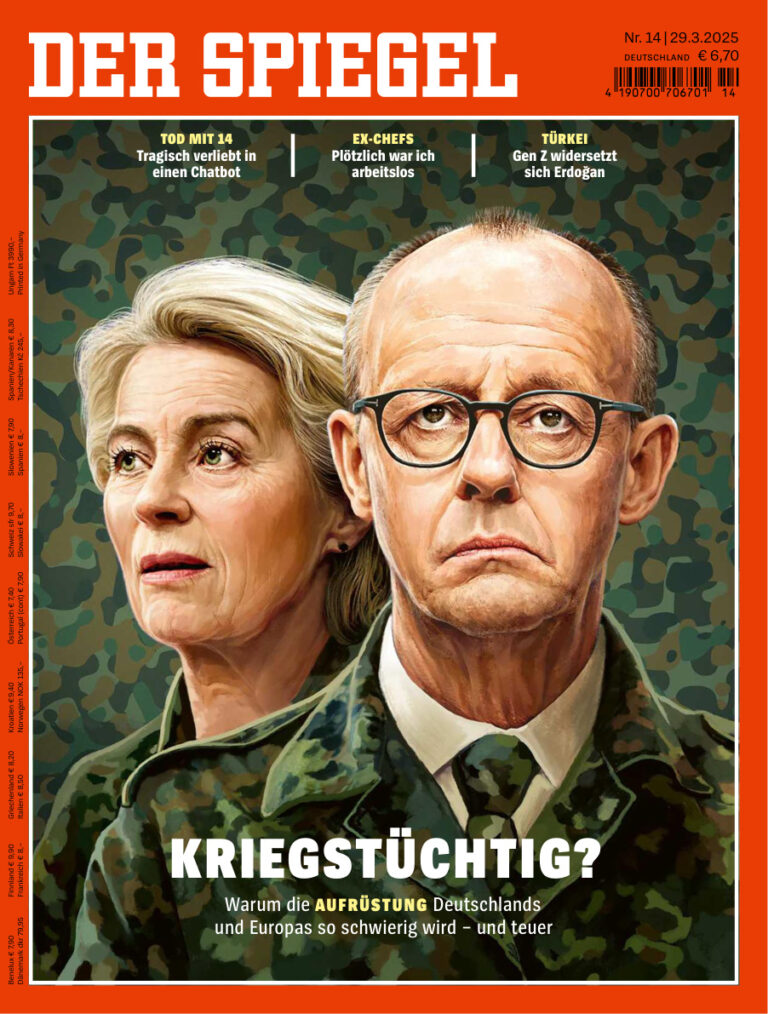 Der Spiegel Nr 14 29 Marz 2025 GER Der Spiegel Kitap Kapağı