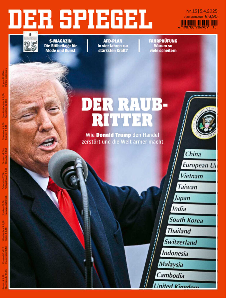 Der Spiegel Nr 15 05 April 2025 GER Der Spiegel Kitap Kapağı