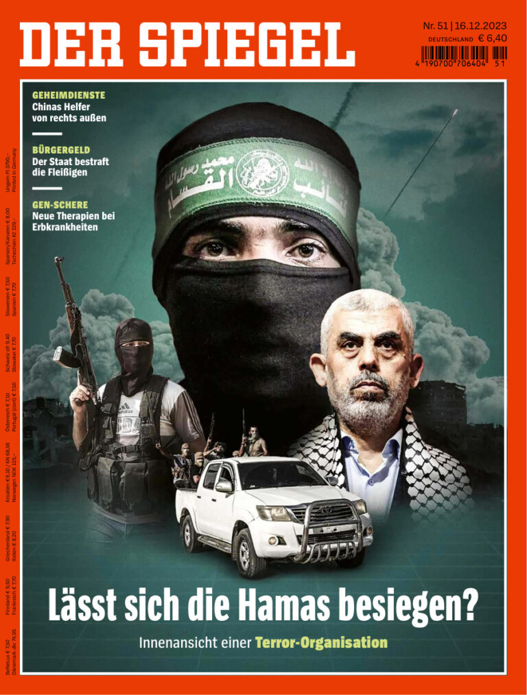 Der Spiegel issue 51 vom 16 Dezember 2023 GER Der Spiegel Kitap Kapağı