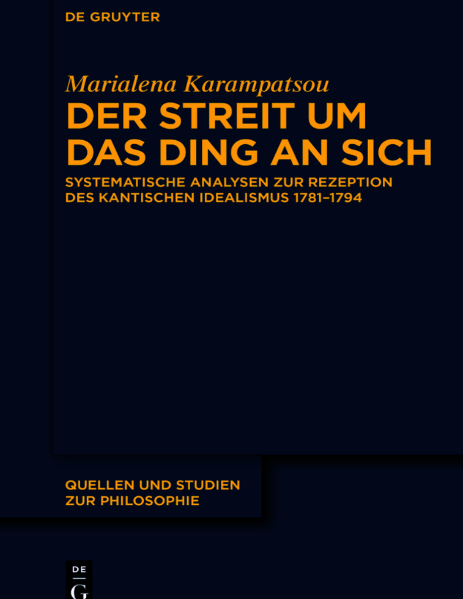 Der Streit um das Ding an sich PDF Download