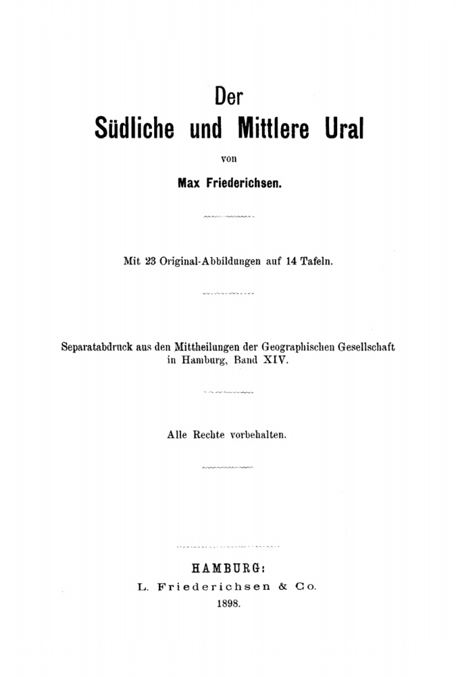 Der südliche und mittlere Ural PDF Download