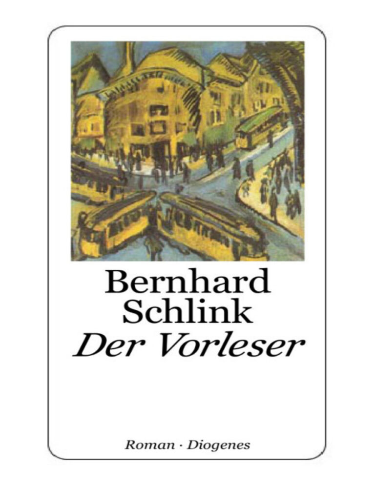Der Vorleser Bernhard Schlink Kitap Kapağı