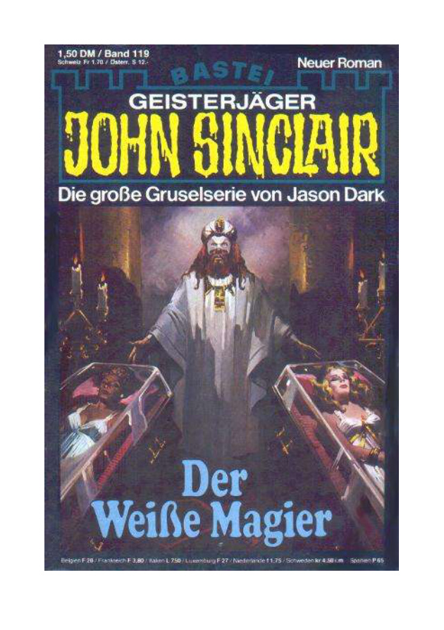Der Weisse Magier Dark Jason Kitap Kapağı