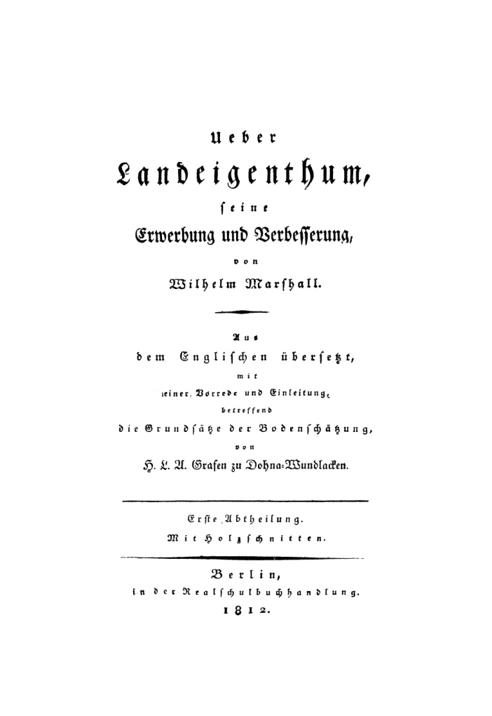 Der Werthschätzung, dem Ankauf und der Entwässerung der Ländereien, Abtheilung 1 PDF Download