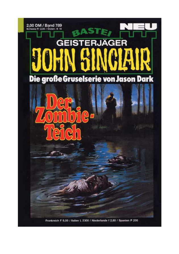 Der Zombie Teich German Edition Dark Jason Kitap Kapağı