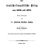 Der deutsch franzosische Krieg von 1870 und 1871 German Edition Friedrich Christian Jochem Kitap Kapağı