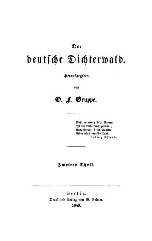 Der deutsche Dichterwald: Teil 2 PDF Download
