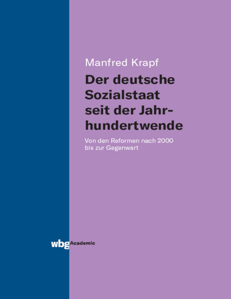 Der deutsche Sozialstaat seit der Jahrhundertwende German Edition Manfred Krapf Kitap Kapağı