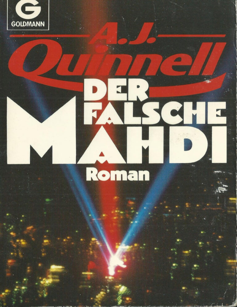 Der falsche Mahdi Quinnell AJ Kitap Kapağı