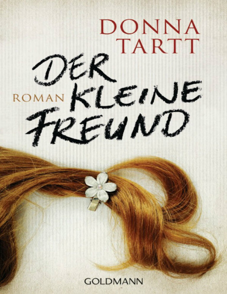 Der kleine Freund German Edition Donna Tartt Kitap Kapağı