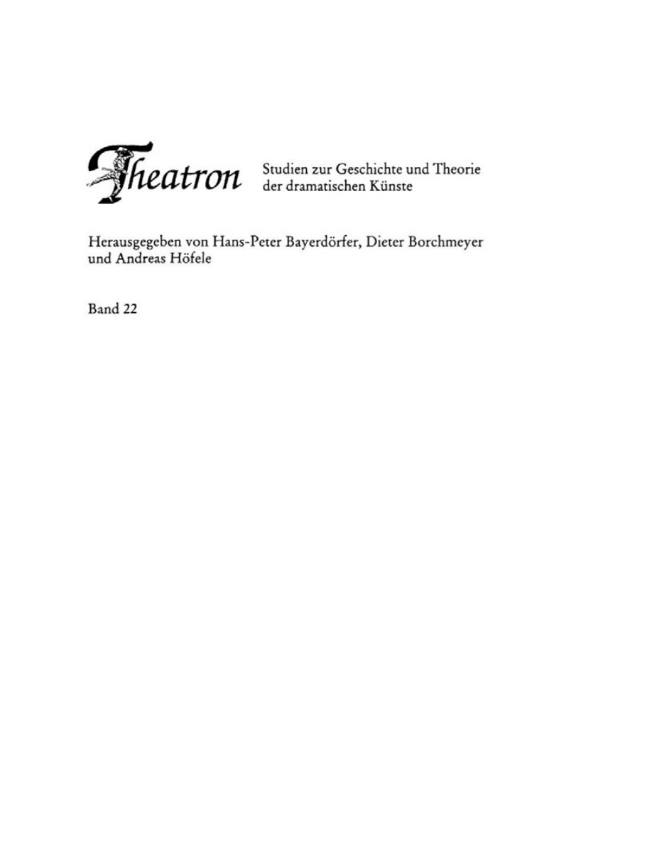 Der nicht mehr dramatische Theatertext PDF Download