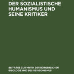 Der sozialistische Humanismus und seine Kritiker German Edition Stefan Angelov Kitap Kapağı