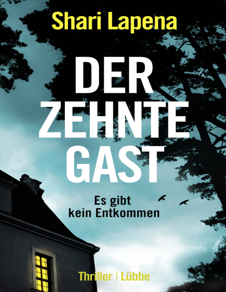Der zehnte Gast German Edition Shari Lapena Kitap Kapağı