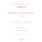 Des Don Diego de Aedo y Gallart Schilderung der Schlacht von Nordlingen German Edition Diego Aedo y Gallart Kitap Kapağı