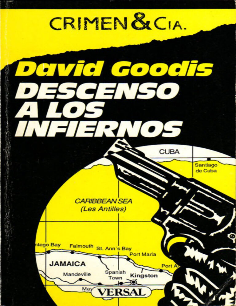 Descenso a los infiernos Goodis David Kitap Kapağı