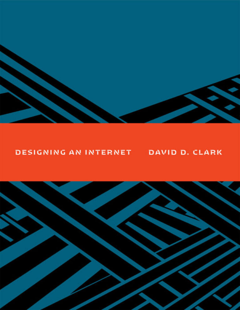 Designing an Internet David D Clark Kitap Kapağı